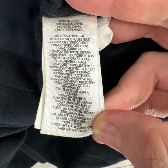 Polo Ralph Lauren Four Seasons Full Zip Bomber Jacket Mens XXL Navy Blue Hooded - Picture 9 of 16